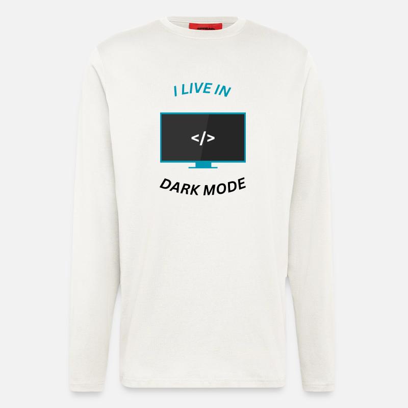 Programmierer Motivation Design - Langarmshirt - made by SPREAD  - OFF WHITE