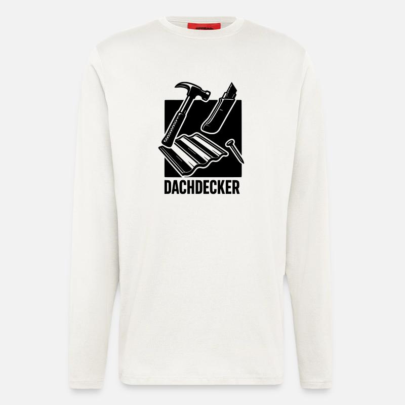 Roofing Tools - Longsleeve - made by SPREAD  - OFF WHITE