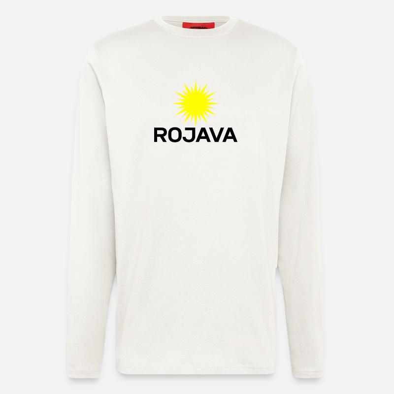 Rojava - Longsleeve - made by SPREAD  - OFF WHITE