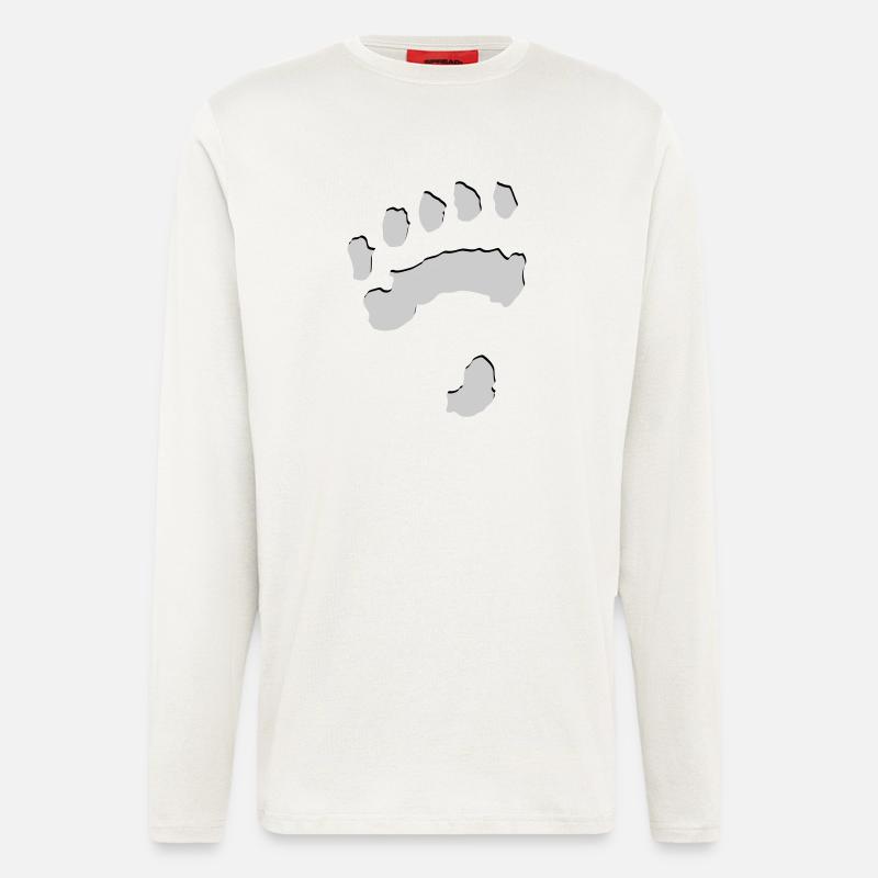 Eisbärtatze - Langarmshirt - made by SPREAD  - OFF WHITE