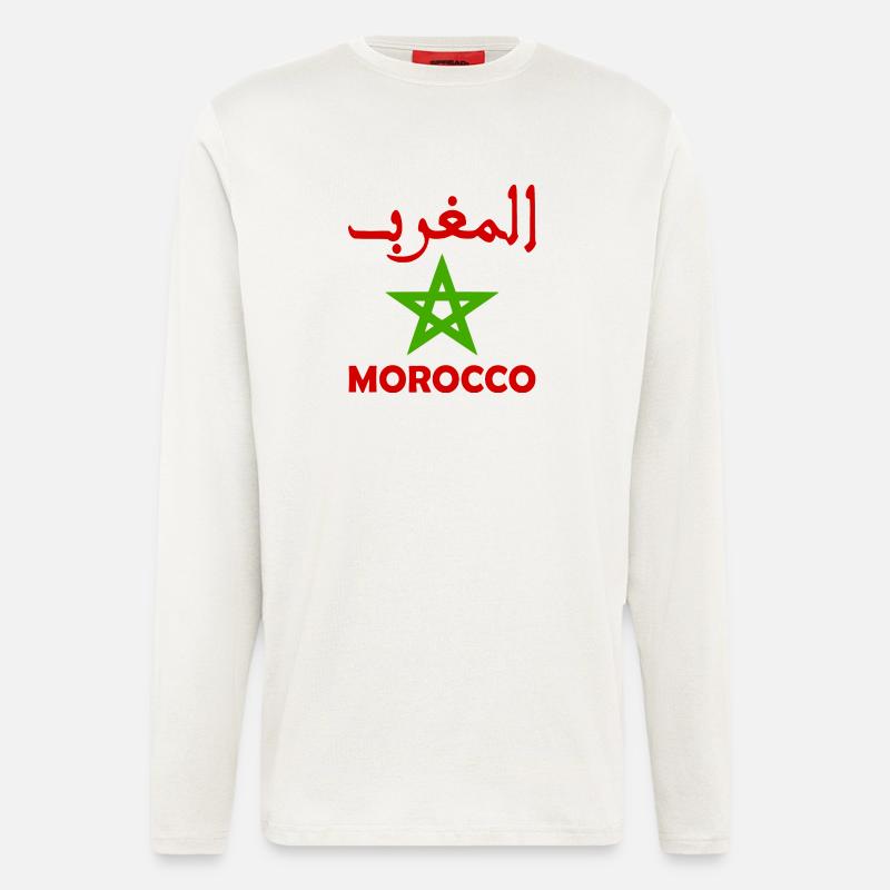 Marokko - Langarmshirt - made by SPREAD  - OFF WHITE