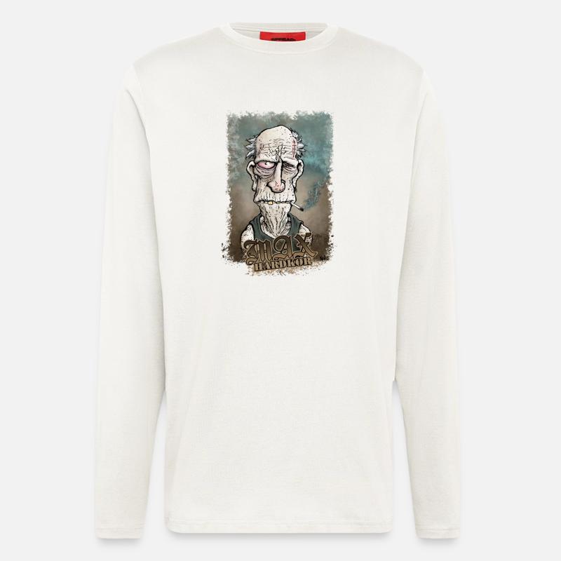 Alt Max Hardkor - Langarmshirt - made by SPREAD  - OFF WHITE