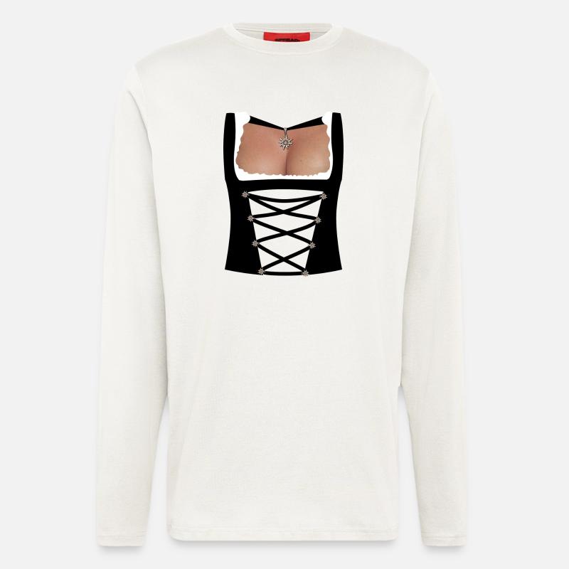 dirndl - Langarmshirt - made by SPREAD  - OFF WHITE