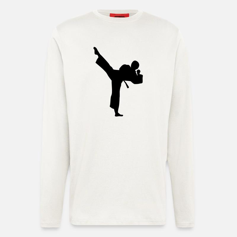 Karate - Longsleeve - made by SPREAD  - OFF WHITE