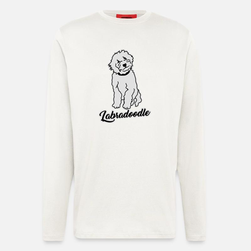 Labradoodle - Langarmshirt - made by SPREAD  - OFF WHITE