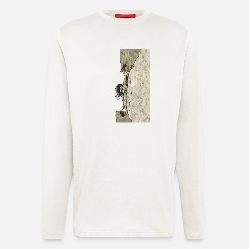 Intersection climbing - Longsleeve - made by SPREAD  - OFF WHITE