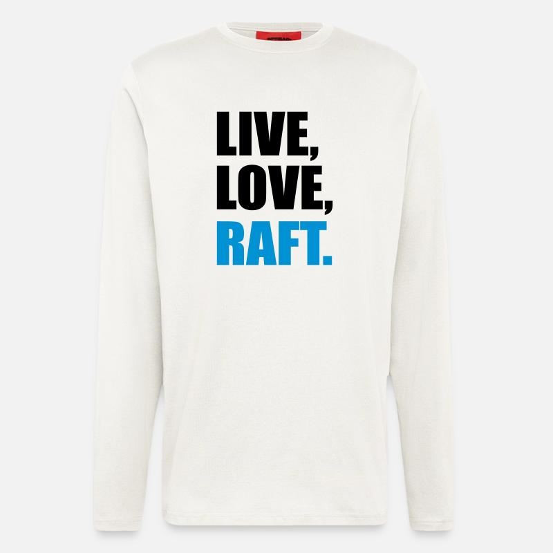 Rafting - Langarmshirt - made by SPREAD  - OFF WHITE