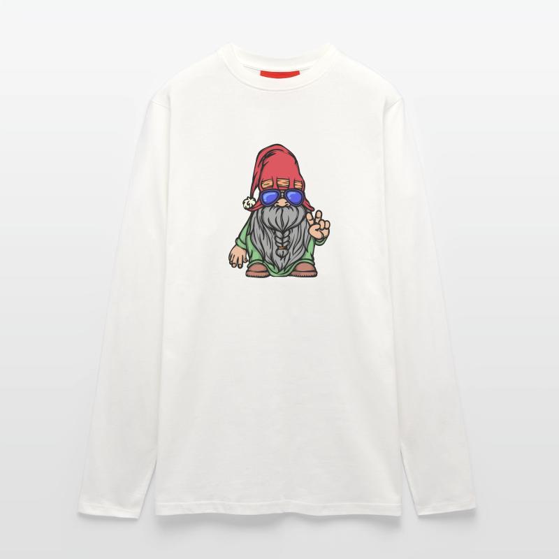 Bart Vollbart Gesichtsbehaarung Bartfrisur Langarmshirt - made by SPREAD 