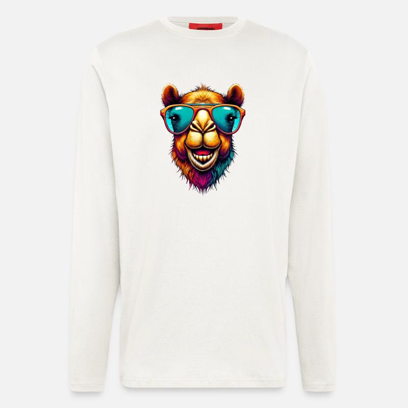 Kamel - Langarmshirt - made by SPREAD  - OFF WHITE