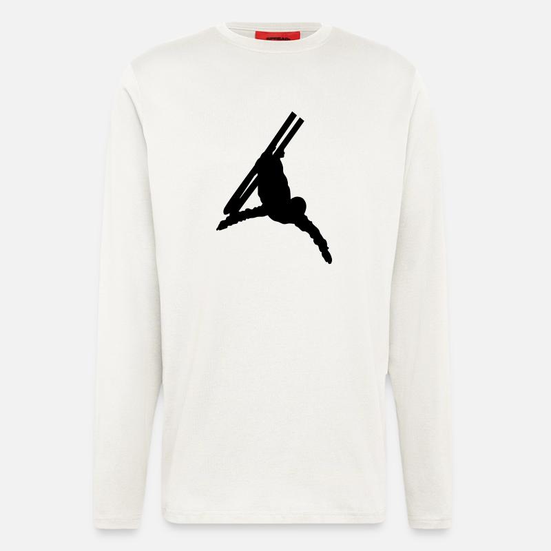 Skiakrobatik - Langarmshirt - made by SPREAD  - OFF WHITE