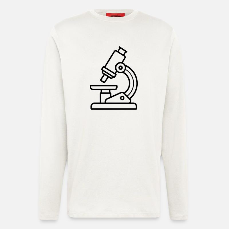Microscope - Longsleeve - made by SPREAD  - OFF WHITE