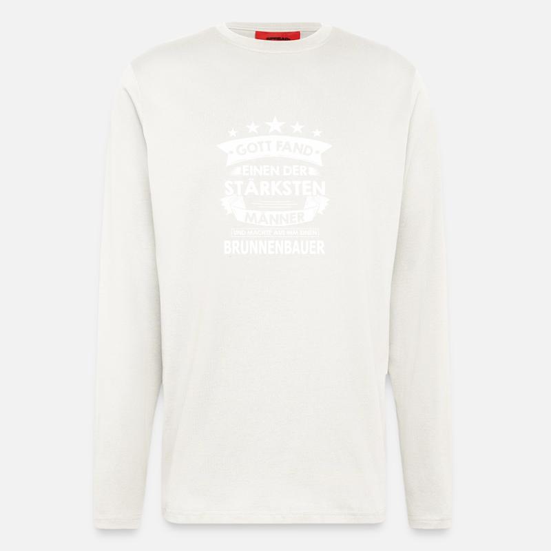 brunnenbauer - Langarmshirt - made by SPREAD  - OFF WHITE