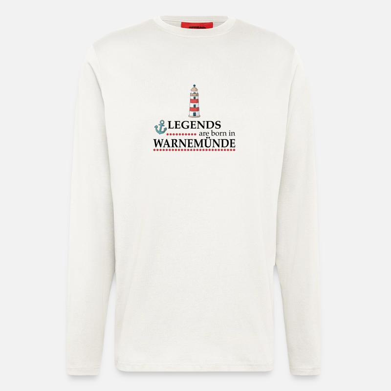 Warnemünde - Langarmshirt - made by SPREAD - OFF WHITE