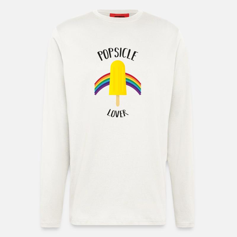 POPSICLE LOVER - Langarmshirt - made by SPREAD  - OFF WHITE