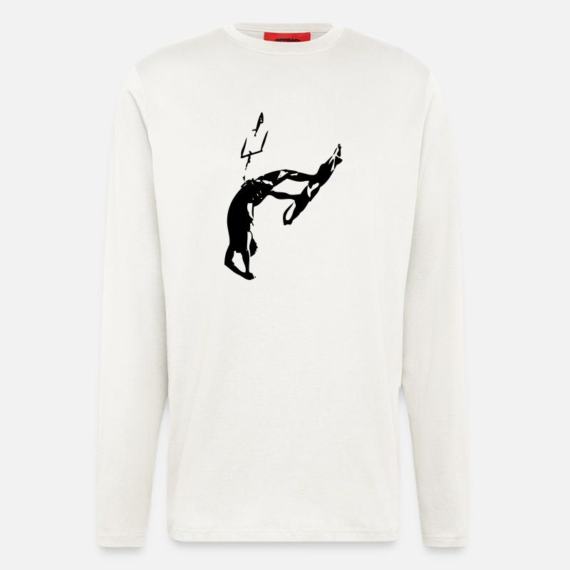 Kiter - Dead Man - Langarmshirt - made by SPREAD  - OFF WHITE