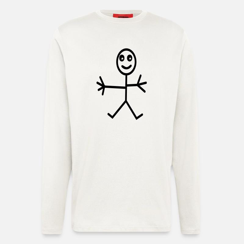 comic - Langarmshirt - made by SPREAD  - OFF WHITE