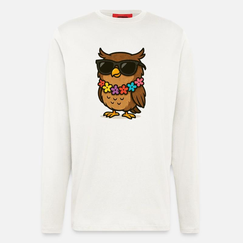 eule sonnenbrille - Langarmshirt - made by SPREAD - OFF WHITE