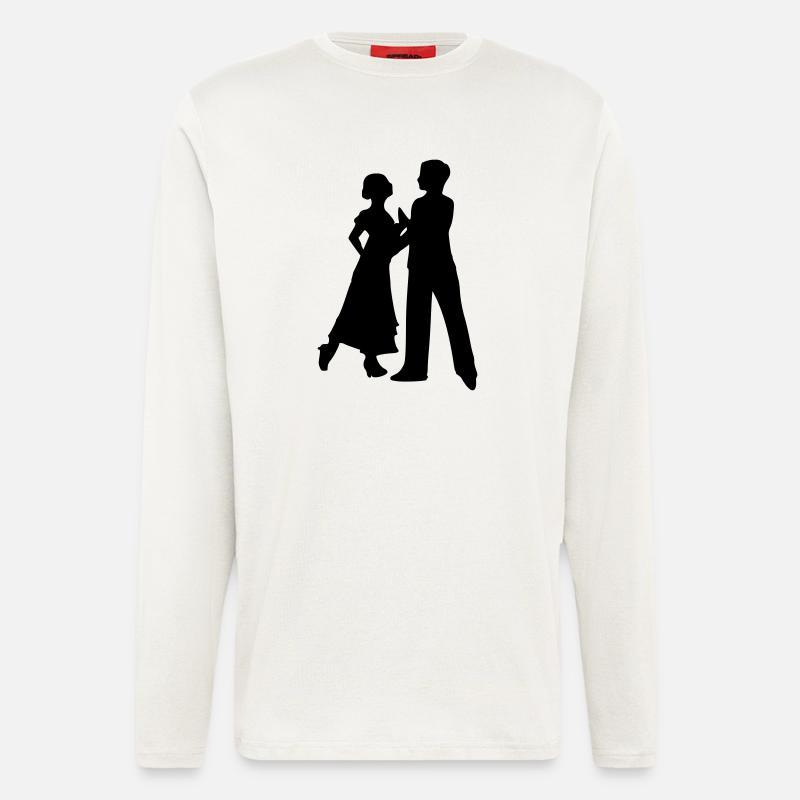 Tanzen - Langarmshirt - made by SPREAD  - OFF WHITE