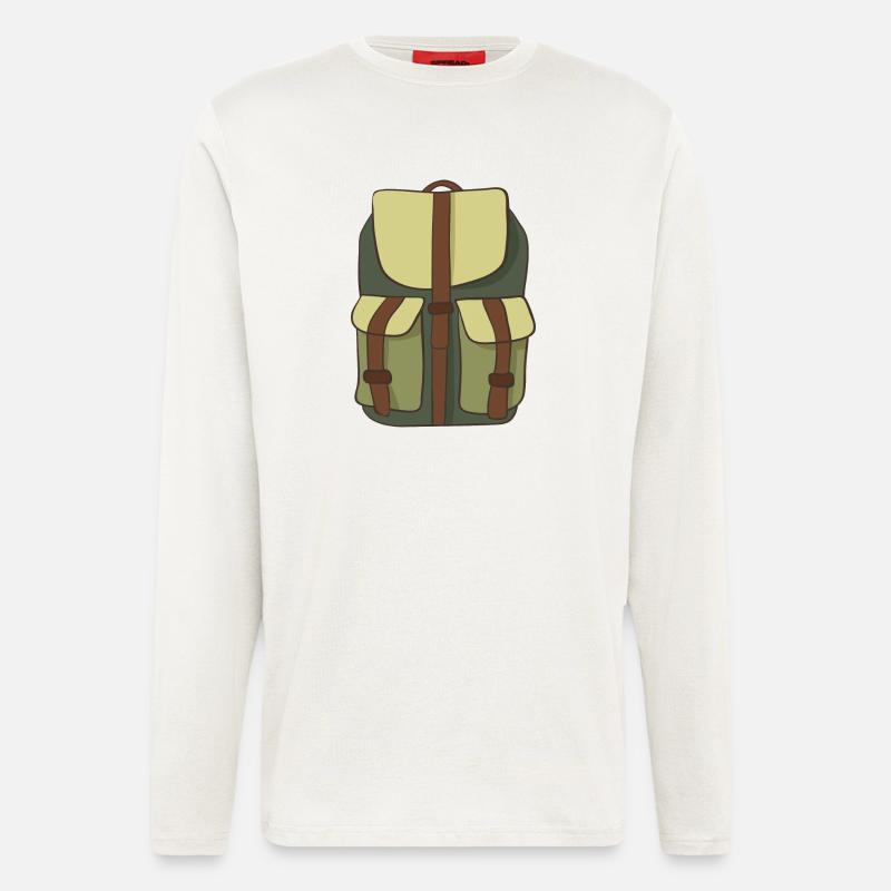 backpack - Longsleeve - made by SPREAD  - OFF WHITE