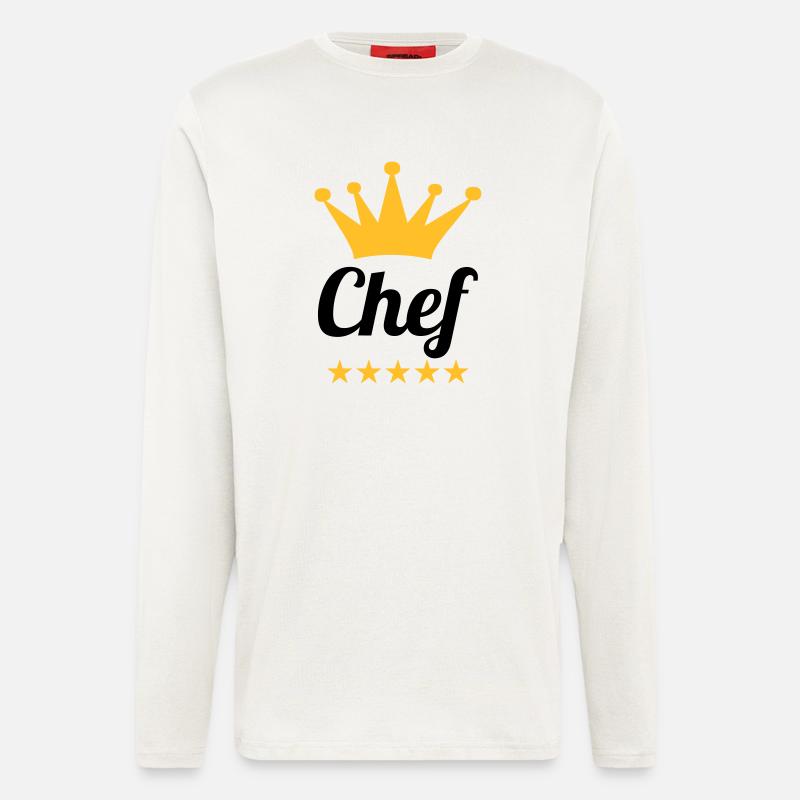 Chef - Langarmshirt - made by SPREAD  - OFF WHITE