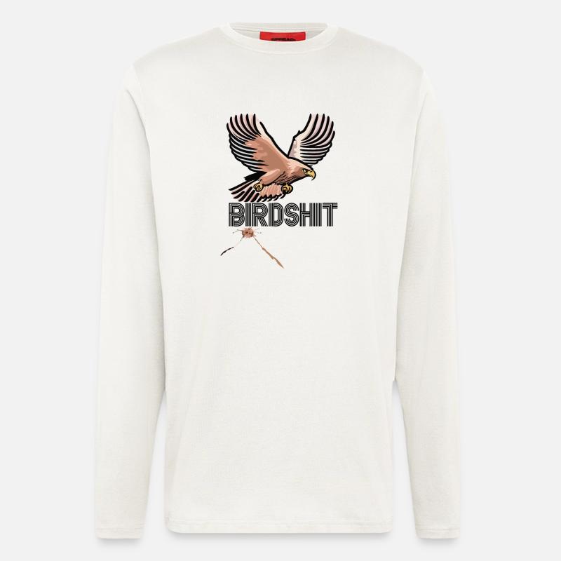 EAGLE BIRDSHIT - FARB-SCHEISSE - Langarmshirt - made by SPREAD  - OFF WHITE