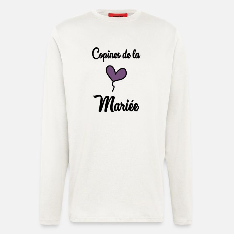 FREUNDINNEN DER BRAUT - Langarmshirt - made by SPREAD  - OFF WHITE