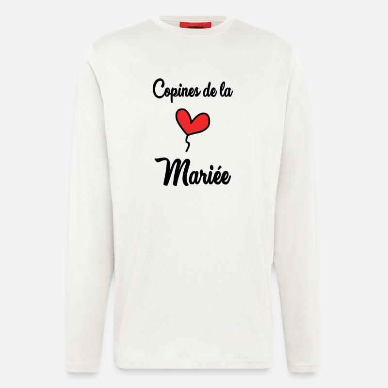 FREUNDINNEN DER BRAUT - Langarmshirt - made by SPREAD  - OFF WHITE