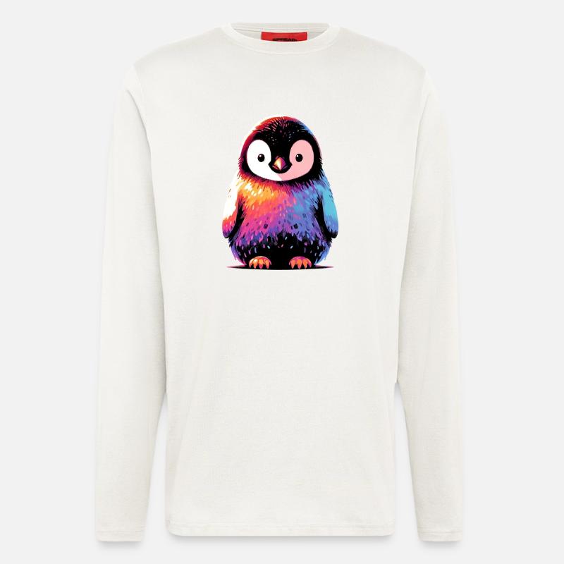 Penguin - Longsleeve - made by SPREAD  - OFF WHITE