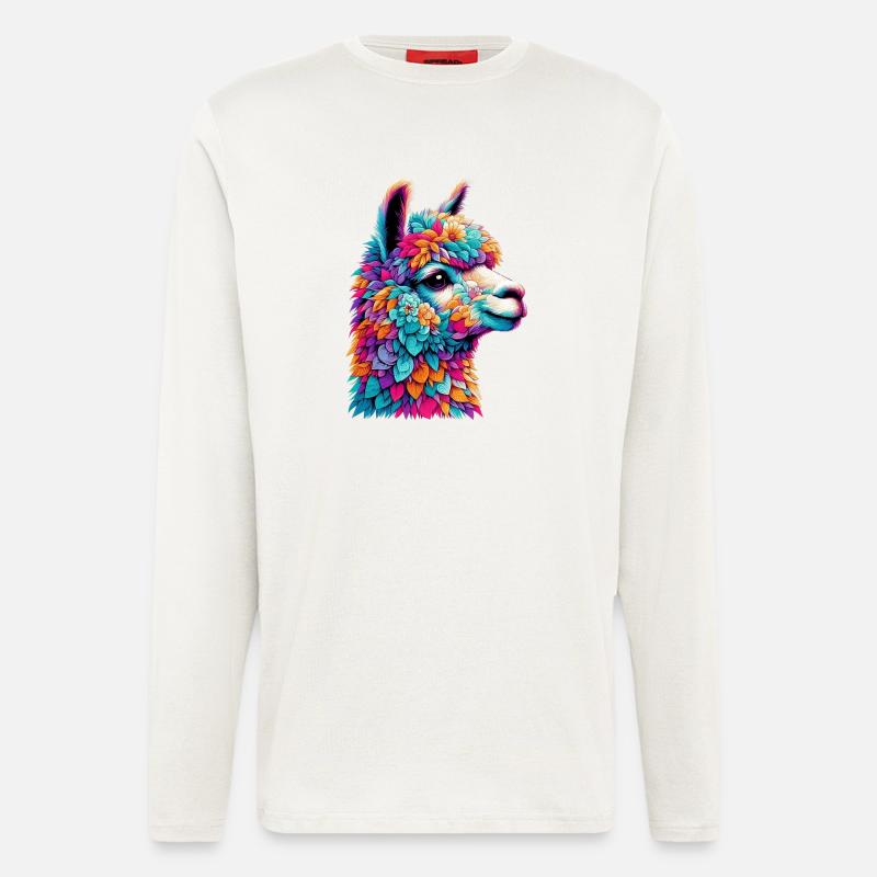 Alpaka - Langarmshirt - made by SPREAD  - OFF WHITE