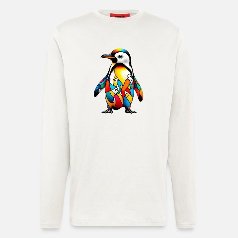 Penguin - Longsleeve - made by SPREAD - OFF WHITE