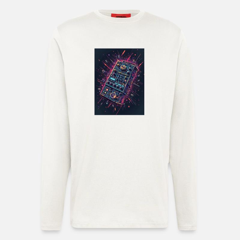 Digital DJ Controller Explosion - Longsleeve - made by SPREAD  - OFF WHITE