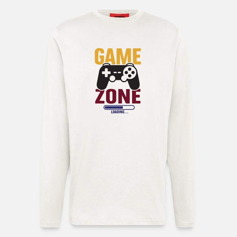 Game - Game Zone. Loading... - Longsleeve - made by SPREAD  - OFF WHITE