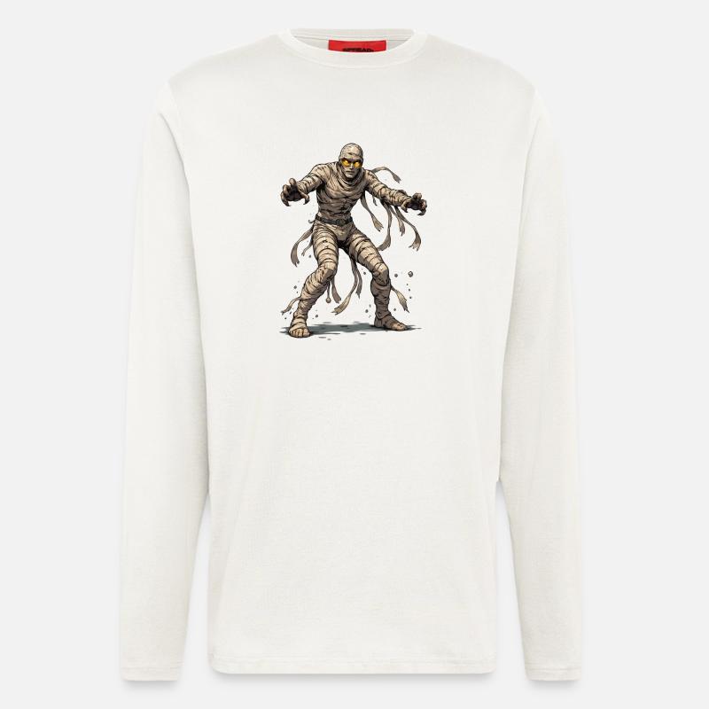 Mummy Comic - Longsleeve - made by SPREAD  - OFF WHITE