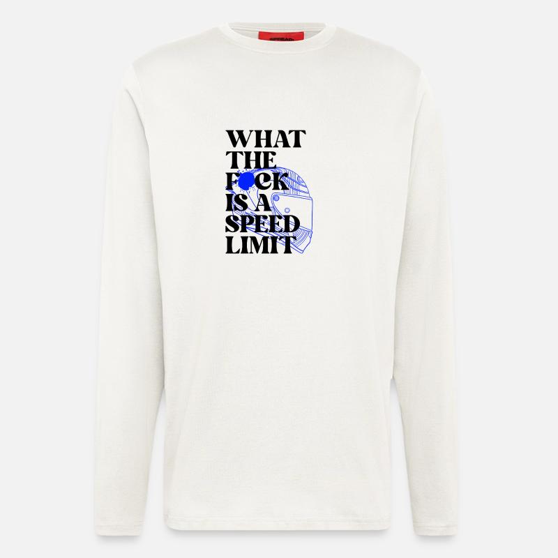 Auto - Langarmshirt - made by SPREAD  - OFF WHITE