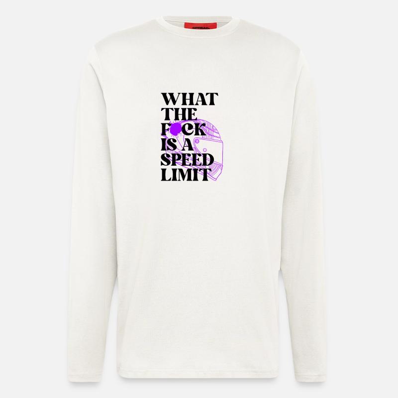 Auto - Langarmshirt - made by SPREAD - OFF WHITE