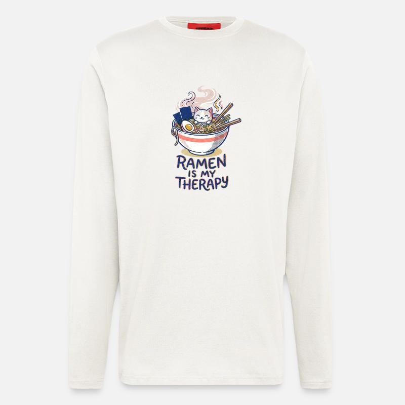 Ramen Therapy - Longsleeve - made by SPREAD - OFF WHITE