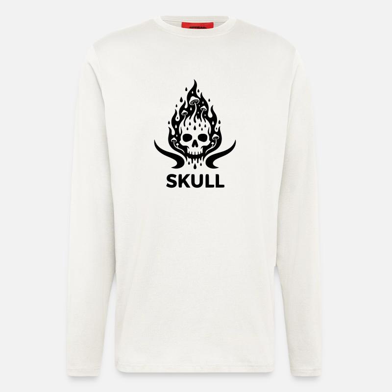 Skull - Longsleeve - made by SPREAD - OFF WHITE