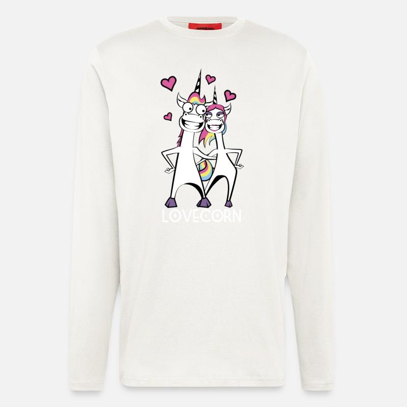 Lovecorn - Longsleeve - made by SPREAD  - OFF WHITE