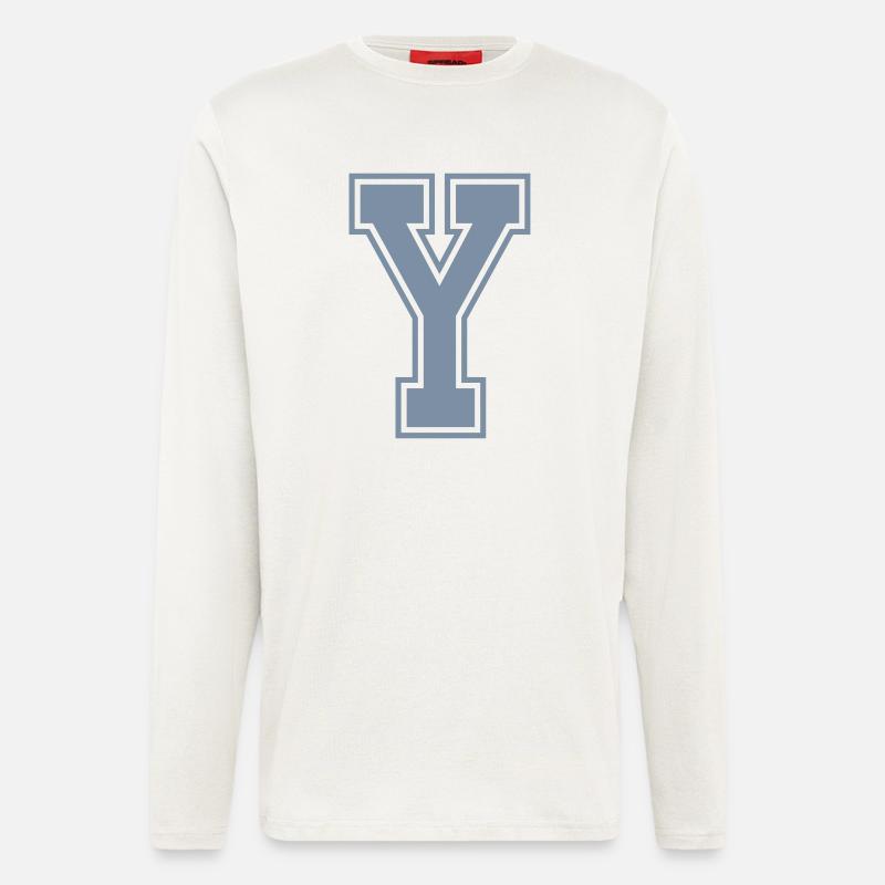 Buchstabe Y - Langarmshirt - made by SPREAD  - OFF WHITE