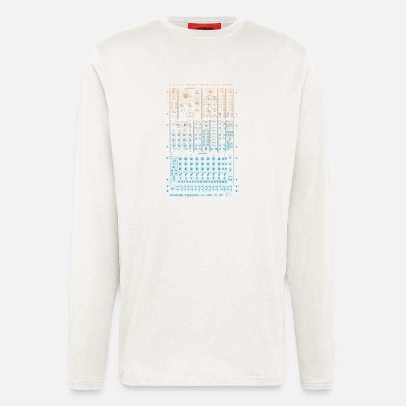 Modular Synth - Longsleeve - made by SPREAD  - OFF WHITE