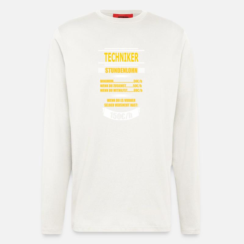 TECHNIKER - Langarmshirt - made by SPREAD  - OFF WHITE