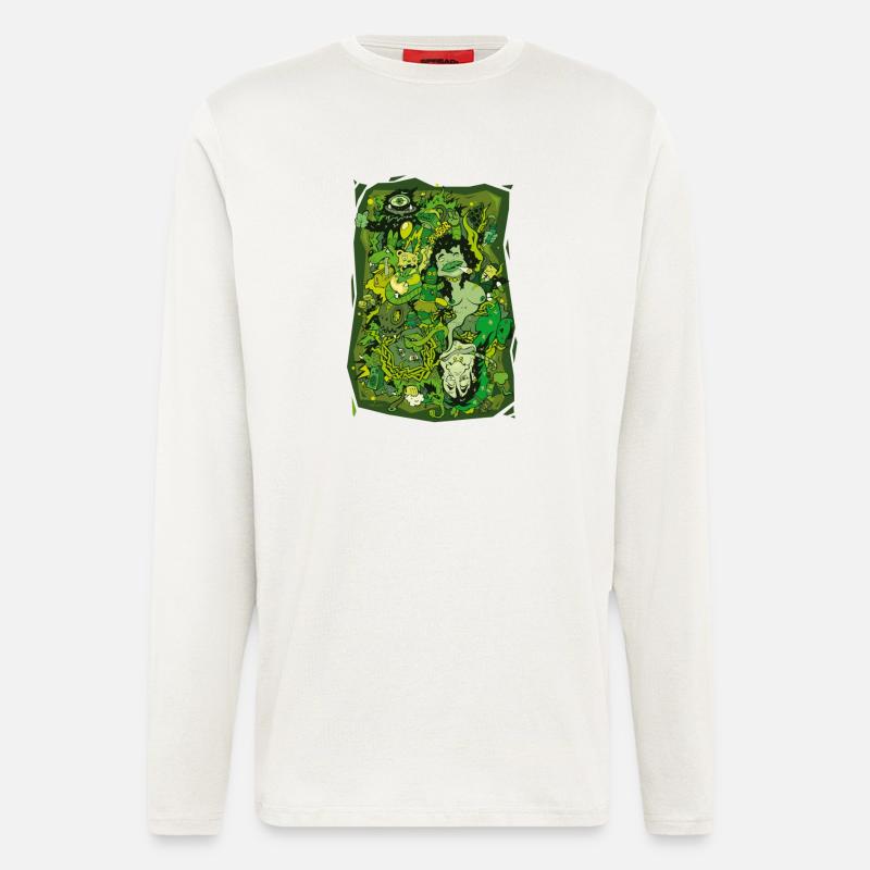 lsd_absinth - Langarmshirt - made by SPREAD  - OFF WHITE