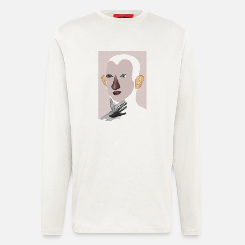 Fld.) Denke Thinkah - Langarmshirt - made by SPREAD  - OFF WHITE