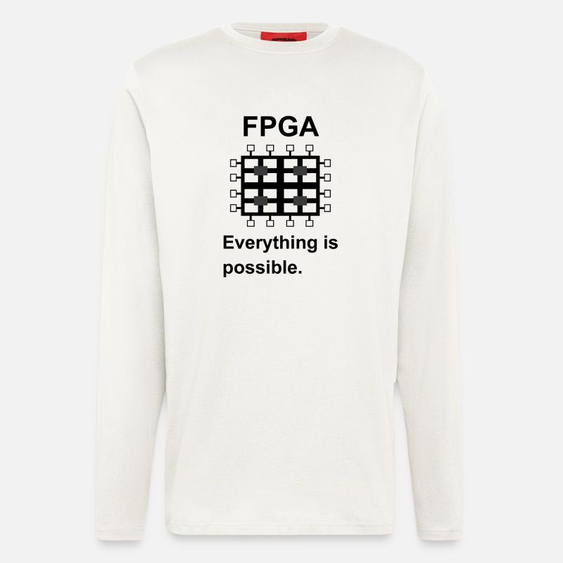 FPGA - Langarmshirt - made by SPREAD  - OFF WHITE
