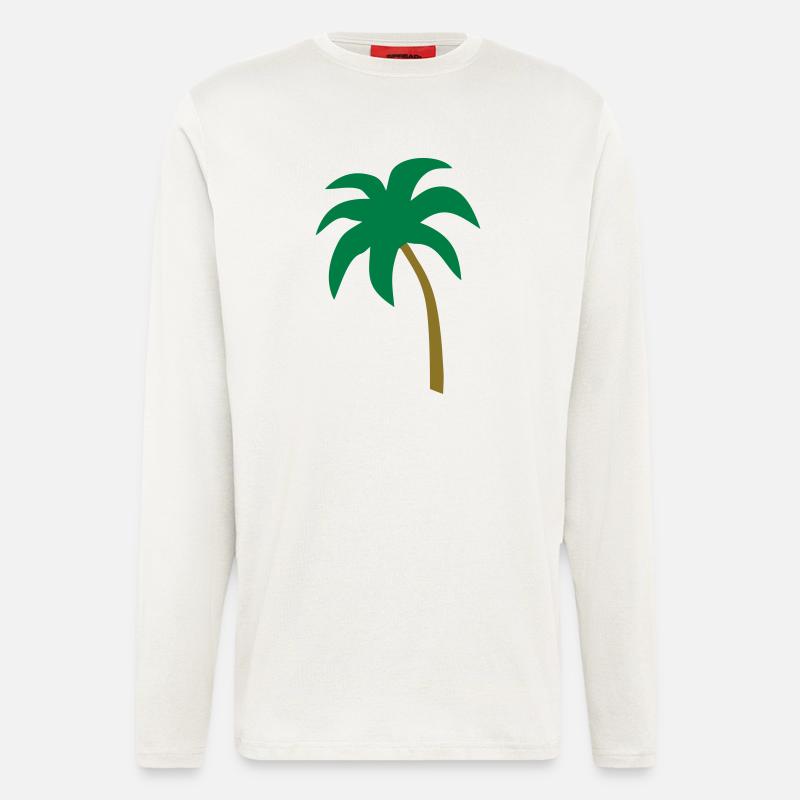 palme - Langarmshirt - made by SPREAD  - OFF WHITE