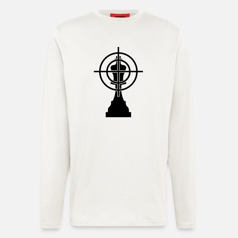 chess killing spree - Longsleeve - made by SPREAD  - OFF WHITE