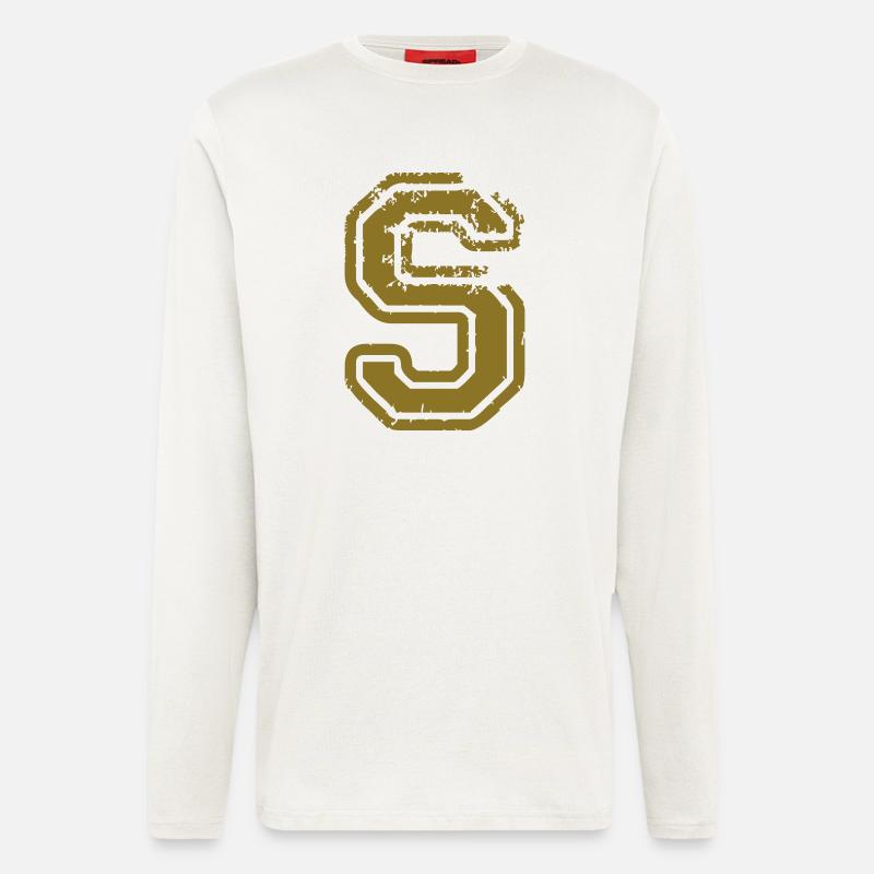 S - Langarmshirt - made by SPREAD  - OFF WHITE