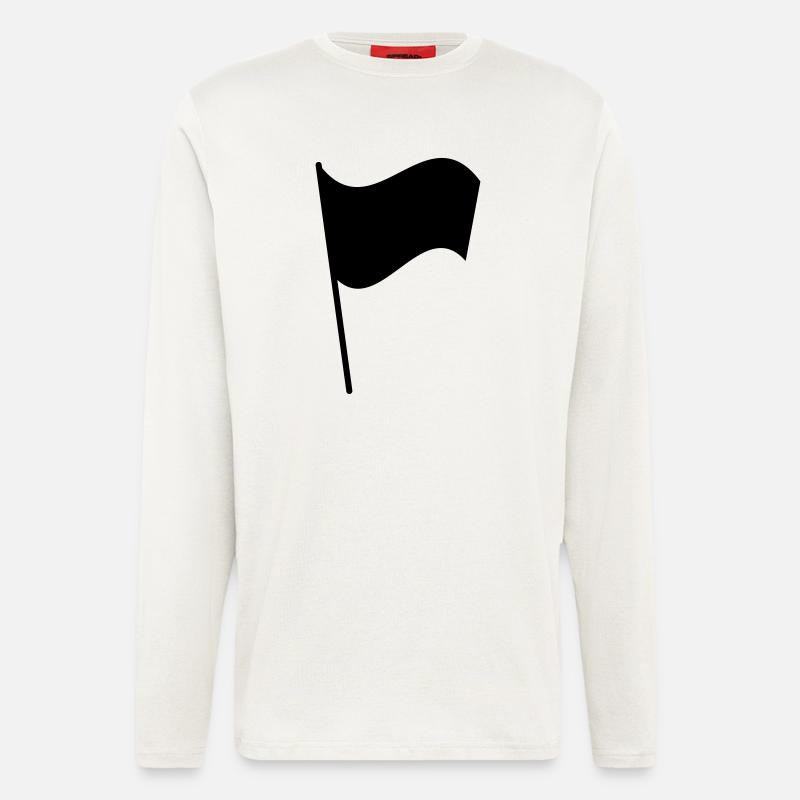 Flagge - Langarmshirt - made by SPREAD  - OFF WHITE