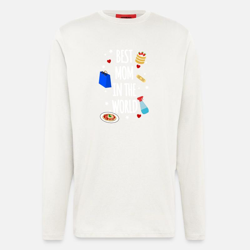 Best Mom - Longsleeve - made by SPREAD  - OFF WHITE