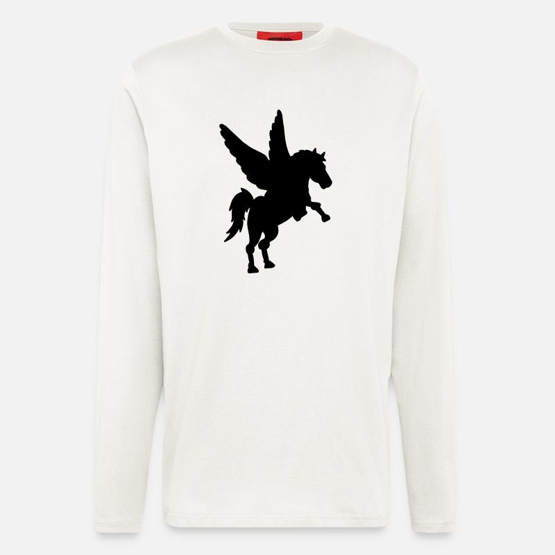 Pegasus - Langarmshirt - made by SPREAD  - OFF WHITE
